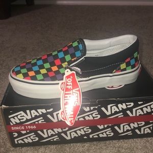 NWT classic Vans slip on
